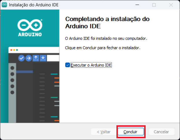 Instalação Concluída